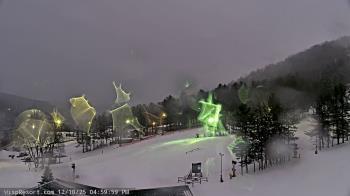 Weather camera view of Wisp Ski Resort.