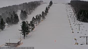 Weather camera view of Wisp Ski Resort.