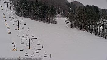 Weather camera view of Wisp Ski Resort.