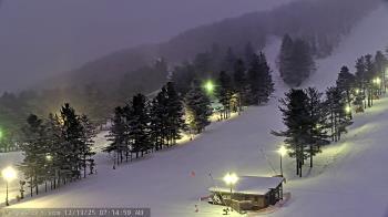 Weather camera view of Wisp Ski Resort.