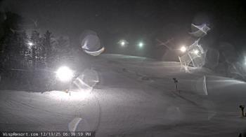 Weather camera view of Wisp Ski Resort.