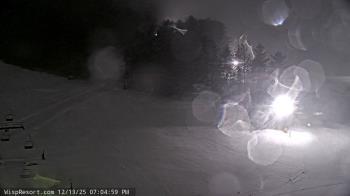 Weather camera view of Wisp Ski Resort.