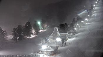 Weather camera view of Wisp Ski Resort.