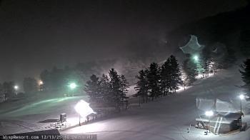 Weather camera view of Wisp Ski Resort.