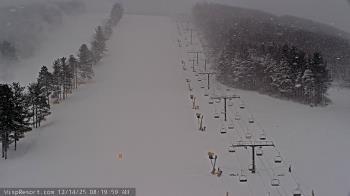 Weather camera view of Wisp Ski Resort.