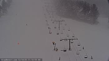 Weather camera view of Wisp Ski Resort.