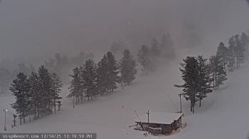 Weather camera view of Wisp Ski Resort.