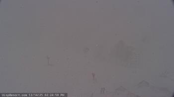 Weather camera view of Wisp Ski Resort.