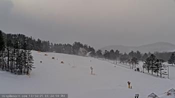 Weather camera view of Wisp Ski Resort.