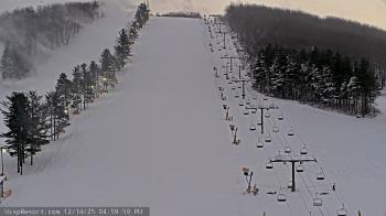 Weather camera view of Wisp Ski Resort.