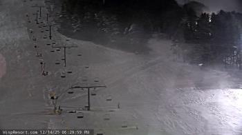 Weather camera view of Wisp Ski Resort.