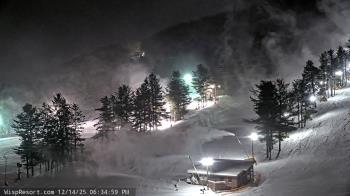 Weather camera view of Wisp Ski Resort.