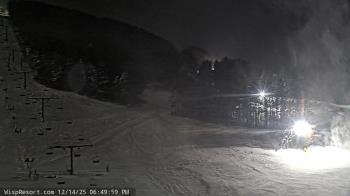 Weather camera view of Wisp Ski Resort.