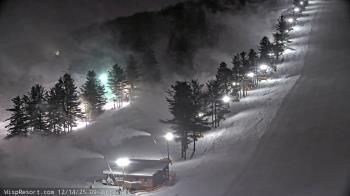 Weather camera view of Wisp Ski Resort.