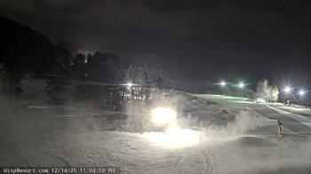 Weather camera view of Wisp Ski Resort.