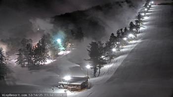 Weather camera view of Wisp Ski Resort.