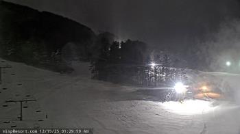 Weather camera view of Wisp Ski Resort.