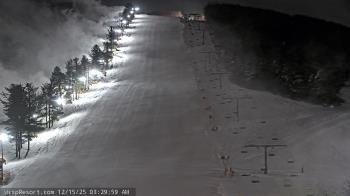 Weather camera view of Wisp Ski Resort.