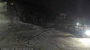 Weather camera view of Wisp Ski Resort.