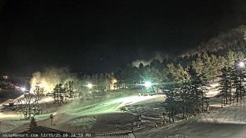 Weather camera view of Wisp Ski Resort.