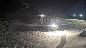 Weather camera view of Wisp Ski Resort.