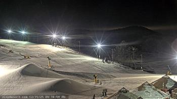 Weather camera view of Wisp Ski Resort.