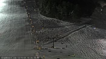 Weather camera view of Wisp Ski Resort.