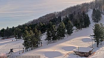 Weather camera view of Wisp Ski Resort.