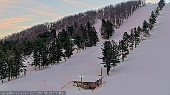 Weather camera view of Wisp Ski Resort.