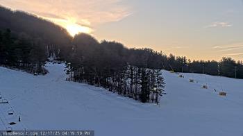 Weather camera view of Wisp Ski Resort.