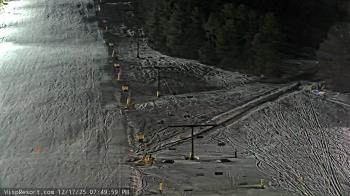 Weather camera view of Wisp Ski Resort.