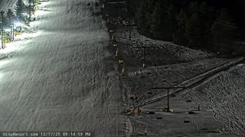 Weather camera view of Wisp Ski Resort.