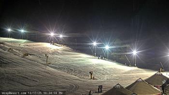 Weather camera view of Wisp Ski Resort.