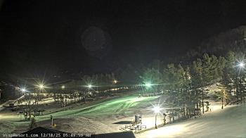 Weather camera view of Wisp Ski Resort.
