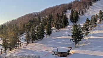 Weather camera view of Wisp Ski Resort.