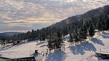 Weather camera view of Wisp Ski Resort.