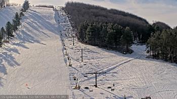 Weather camera view of Wisp Ski Resort.