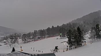 Weather camera view of Wisp Ski Resort.