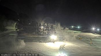 Weather camera view of Wisp Ski Resort.