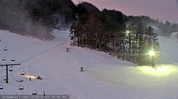 Weather camera view of Wisp Ski Resort.