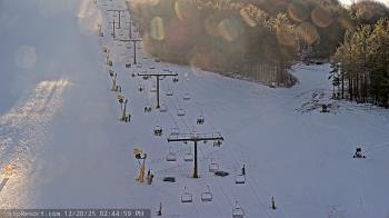 Weather camera view of Wisp Ski Resort.