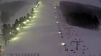 Weather camera view of Wisp Ski Resort.