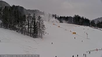 Weather camera view of Wisp Ski Resort.