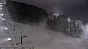 Weather camera view of Wisp Ski Resort.