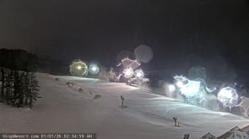 Weather camera view of Wisp Ski Resort.
