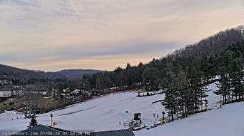 Weather camera view of Wisp Ski Resort.
