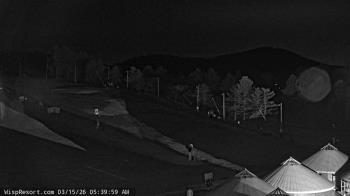 Weather camera view of Wisp Ski Resort.