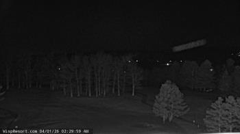 Weather camera view of Wisp Ski Resort.