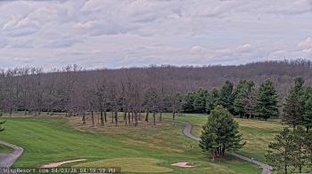 Weather camera view of Wisp Ski Resort.