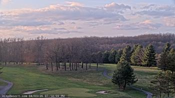 Weather camera view of Wisp Ski Resort.